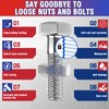 Vigorder Thread Lock Medium and High Strength, Thread Locker for