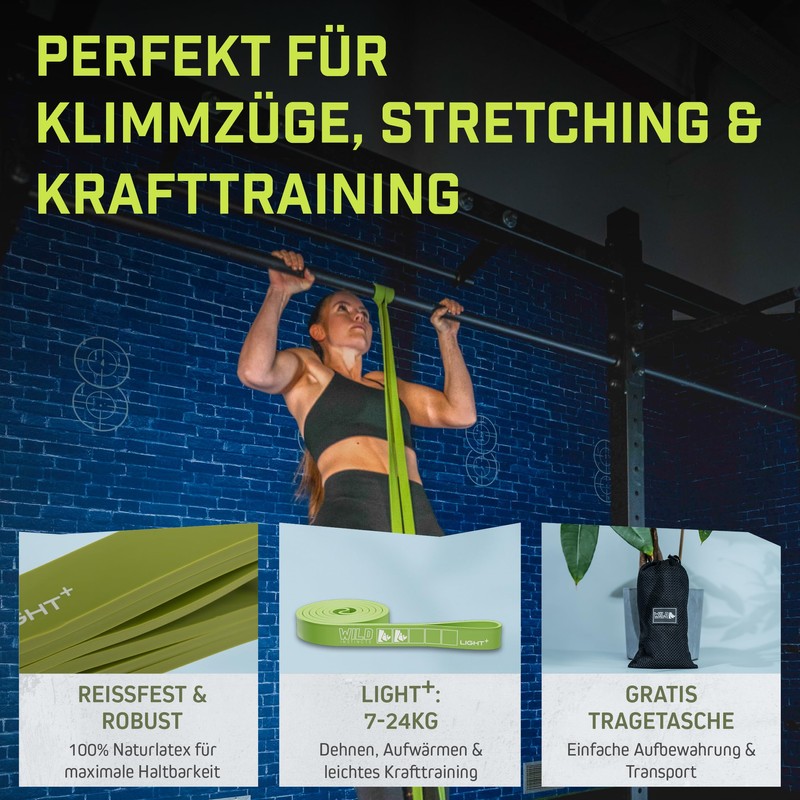 Wild Instincts Pull Up Band Light+ 2.2 cm / Band