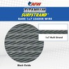 American Fishing Wire Titanium Multi Strand Leader, Black, 12-Inch/75-Pound