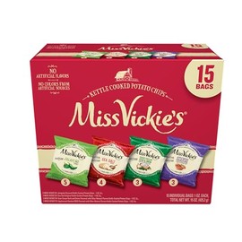 Miss Vickie’s, Variety Mix de Papas Crujientes Surtidas, 15 Bolsas
