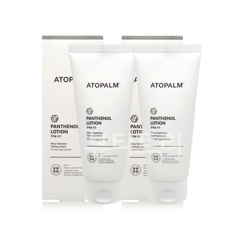 Atopalm Panthenol Lotion 180ml + 180ml / 아토팜 판테놀 로션