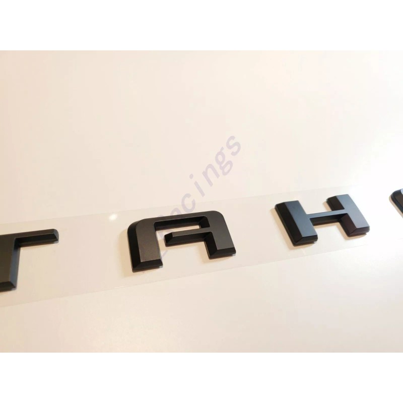 GM Auto 3PCS KIT Matte Black Rear Tahoe Duramax RST