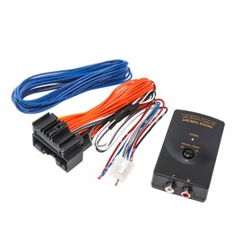 NuIth Add an Amplifier Subwoofer Interface Adapter Kit Select for Ford 2011-2018 F150 Explorer Fusion Mustang Factory OEM Radio Stereo w/Remote Turn on Wiring 2 Channel RCA Line Output Converter