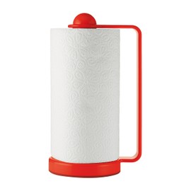Fratelli Guzzini Shapes Home Kitchen Roll Paper Holder, Plastic, Red