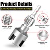 ACFAN Pipe Threading Tool for Internal & External Threads Dual