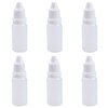 LuenHego 6PCS 15ml Squeeze Bottles Small Plastic Squeezable Dropper Bottles