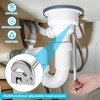 Basin Wrench,Adjustable Tap Spanner | Heavy-Duty Adjustable Wrench Tool for