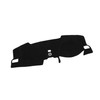 VekAuto Car Dashboard Cover Black Polyester for Honda Civic 2020-2023