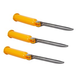 AIMALL Adjustable Fishing Rod Holder Stand – Sturdy Stainless Steel Ground Spike Rack, Foldable Bank Stick Support for Riverbank, Lakeside & Beach, 13.77in Length