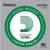 D'Addario NW020 Nickel Wound Electric Guitar Single String
