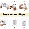 Wedding Gift Box Candy Box Favours Box 50 Pieces Off-White