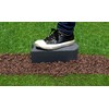 Marble Stone Effect 30x10x12cm Stomp Garden Edging Bricks, Recycled Rubber-