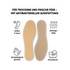Bama Sun Color, Unisex Insoles with Silver Ions - Yellow,