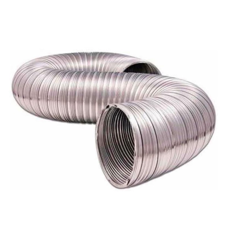 Ducto Flexible de Aluminio para HVAC, 7 Pulgadas x 2.44