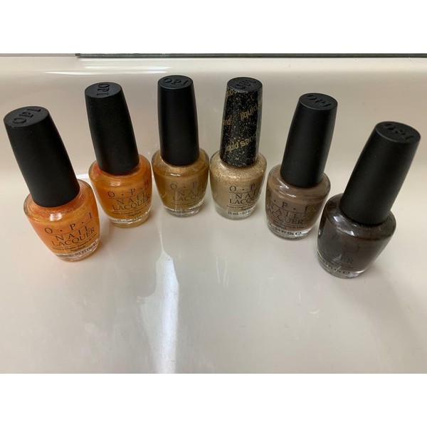 OPI, O.P.I. OPI Nail Polish Lot Set of 6 Neutral