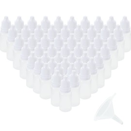 RILIHII [Set of 100] Dropper Bottle, Dropper Bottle, Plastic Dropper Bottle, Dropper Bottle, Plastic Dropper Bottle, PE Material, Essential Oil Container, Eye Dropper Bottle, Squeezable, Refillable, Small Drop Bottle, Lightweight, Portable, Travel, Labor