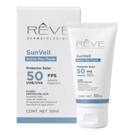 Reve Protector Solar Sunveil Fluido 50fps 50ml Active Plus