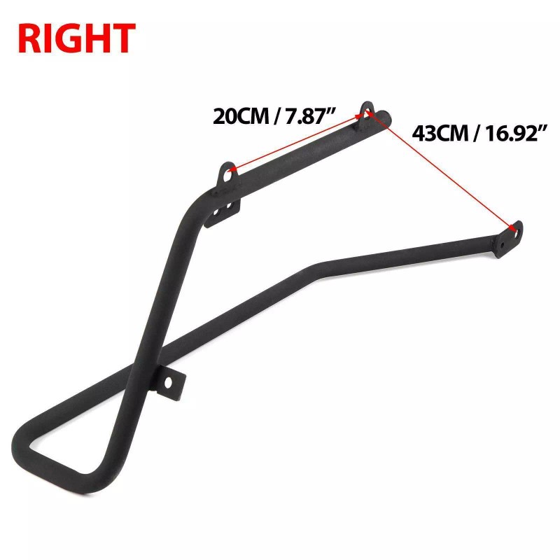 ZXMT Sportster Saddlebag Conversion Brackets for Harley Touring hard bags