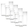 Fun Express Bulk Glass Cylinder Vase Set - 12 Pc