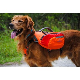 Multi-Purpose Dog Backpack Life Jacket (Size Medium)