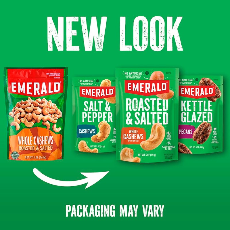 Emerald Nuts Cocoa Roast Almonds (1-Pack), 5 Oz Resealable Bag,