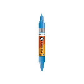 Molotow ONE4ALL Acrylic Twin Pump Marker, 1.5mm and 4mm Nibs, Violet Dark, 1 Each (227.420)