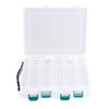 Keenso Fishing Lure Box Lure Holder Lure Storage Box, Plastic
