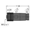 Turck B 8151-0/pg9 Para Actuador Sensor Cableado De Campo
