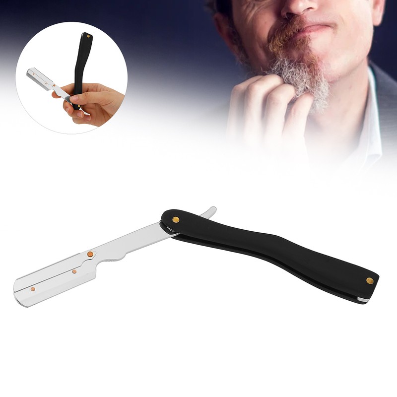 Professional Straight Edge Barber Razor Without Blade Lightweight Salon Quality