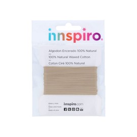 Waxed Cotton Cord Fine Sand 2.0mm 5m