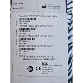 DonJoy DJO Sport Knee Sleeve Open Patella S (79-82018) Knee Support Brace – Latex Free