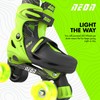 Yvolution Neon Combo Skates | 2-1 Quad and Inline Skates
