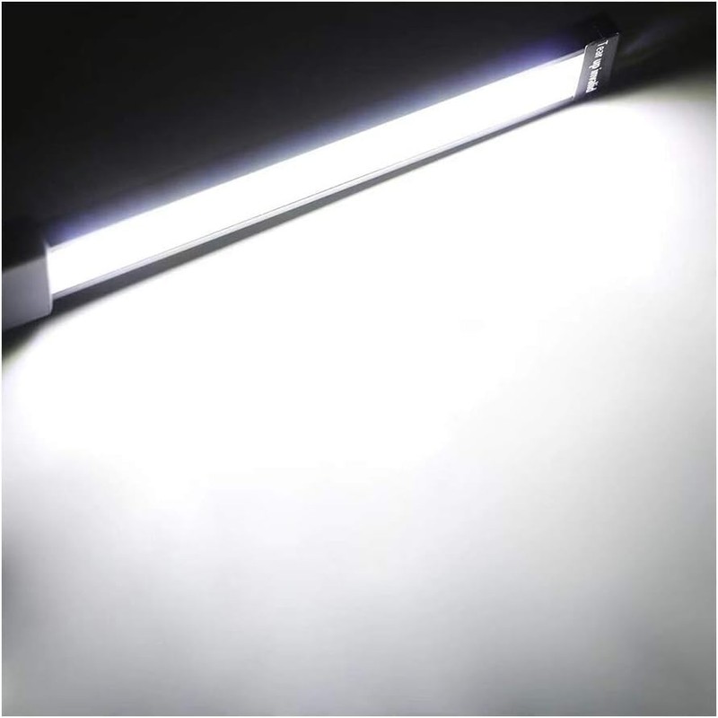 SQUADO - Tragbare LED-Taschenlampe, für Notfälle oder Arbeit, wiederaufladbar über