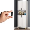 12Pack Magnetic Door Catch - 15lb High Magnetic Plastic Heavy