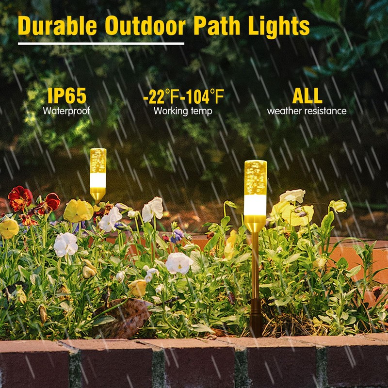 GreenClick LED Pathway Lights, 4.8W 12V AC/DC Low Voltage Path