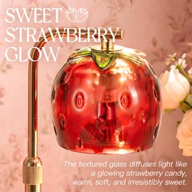 Candeldo Candle Warmer Lamp with Timer, Strawberry Candle Warmer