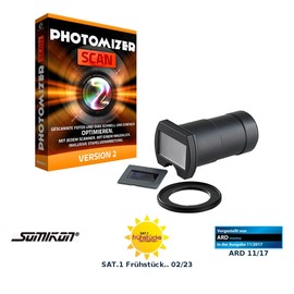 Somikon Slide Duplicator: DSLR Lens Attachment for Digitizing Slides/Negatives (Slides Photography Attachment, Diaccopier, Digitization)