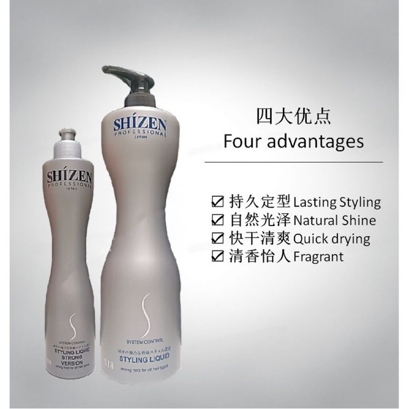 Shizens SHIZEN S18 STYLING STRONG LIQUID（330ML）