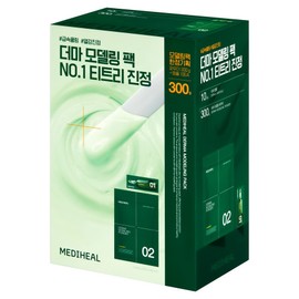 Mediheal Derma Tea Tree Soothing Modeling Pack Limited Edition Set, 1 pack / 메디힐 더마 티트리 진정 모델링 팩 한정 기획 세트, 1개