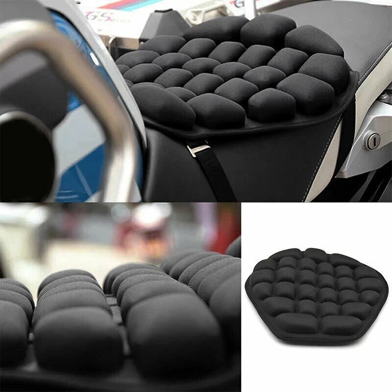 Maxhanest Universal Motorcycle Comfort Gel Seat Cushion Pillow Pad Pressure