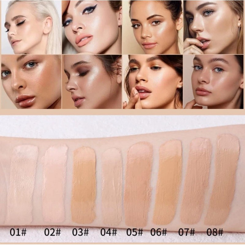 Julystar Soft Matte Liquid foundation make up waterproof Long Wear