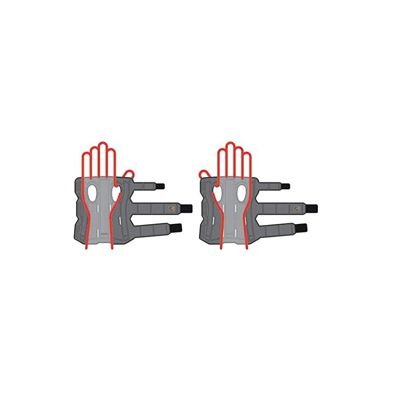 RO+TEN MANULITE - SHORT WRIST IMMOBILIZER - AMBIDEXTROUS - SMALL