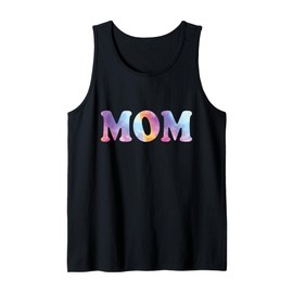 Mom Tie Dye Funny Gifts Women Mommy Mother’s Day Tank Top