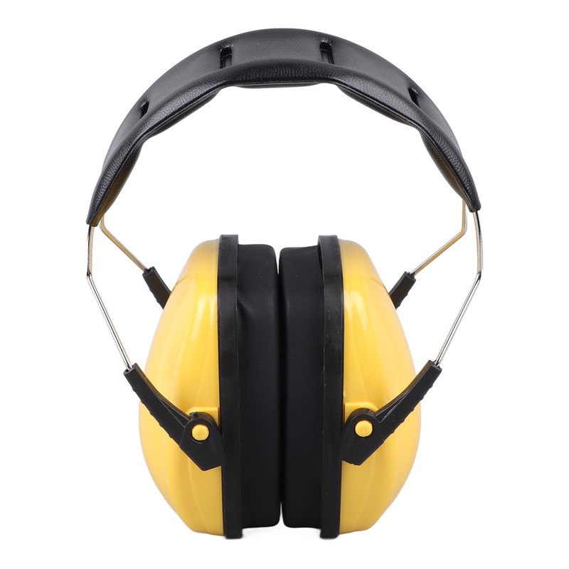 Yellow Baby Ear Protection Noise Cancelling Earmuff Efficient Foldable Adjusting