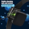 Drfeify Smartwatch-Ladegerät, Smartwatch-Ladegerät, Tragbares Magnetisches Ladegerät mit USB-Ladekabel für SmartwatchNavigation