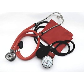 HOME CARE Kit Baumanómetro y Estetoscopio Rappaport Rojo Home Care 2400-ROJ                                                                           