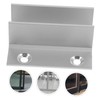 Operitacx 2sets Shower Door Bottom Guide Durable Sliding Door Stoppers