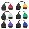OBD2 Adapter 6PCS for MultiECUScan Adapter Cable 6 Colors Adapter