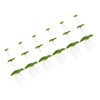 Kisangel 6 Pack Fake Floating Duckweed for Aquarium Pond Natural