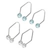 2 Pairs Dimple Trainer Stainless Steel Easy to Wear Develop